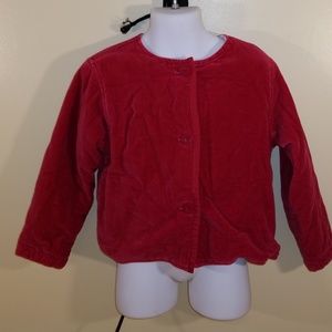 Girls size 5 genuine kids from Oshkosh red jacket